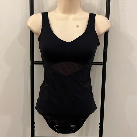 Honeylove Intimates & Sleepwear Honey Love Cami Tank Bodysuit Black